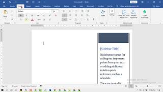 How to INSERT TEXTBOX in Ms Word