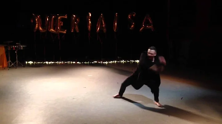 Phil Marsden performing at the QueerSalsa Stockhol...
