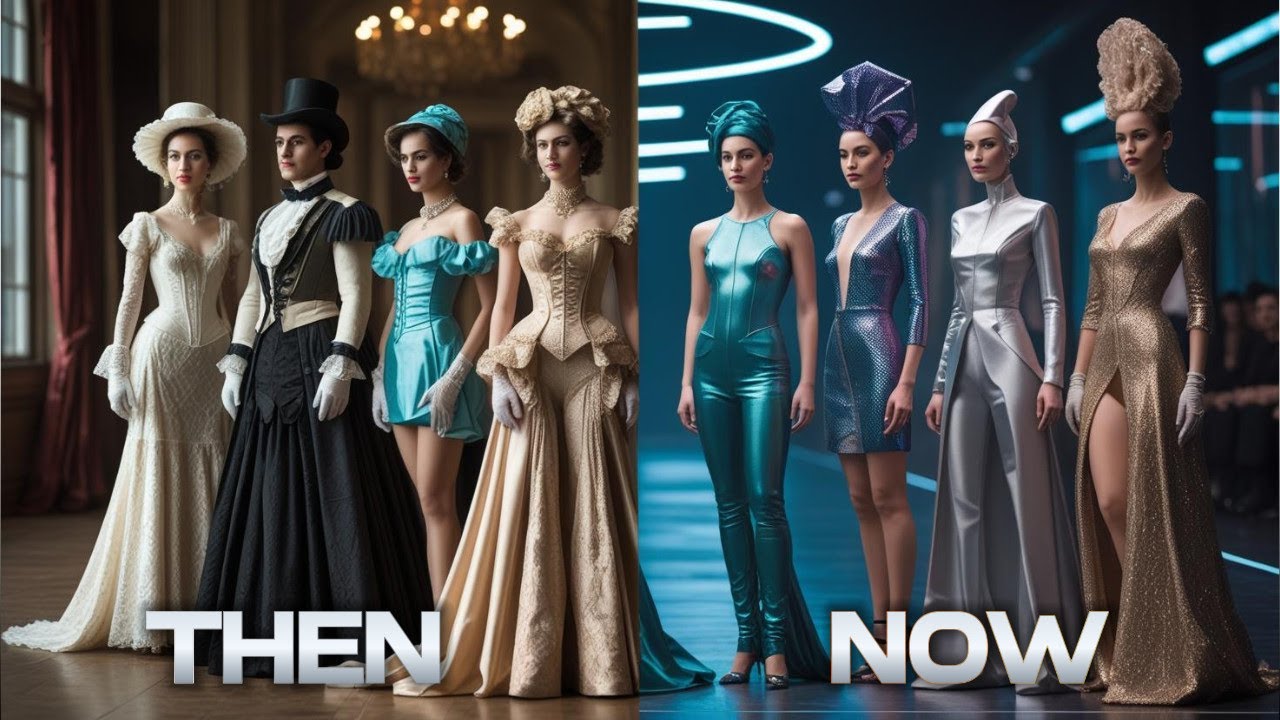 Epic Fashion Evolution Then and Now YouTube