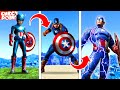 UPGRADING CAPTAIN AMERICA Into A GOD In GTA 5 Mods ... (Secret Powers!)