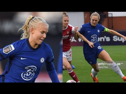 MAGDA & PERNILLE MOMENTS CLOSE UPS | ARSENAL VS CHELSEA!
