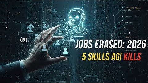 AGI Job Killer: 5 Skills That Will Be OBSOLETE by 2026 (The Great Reset)
