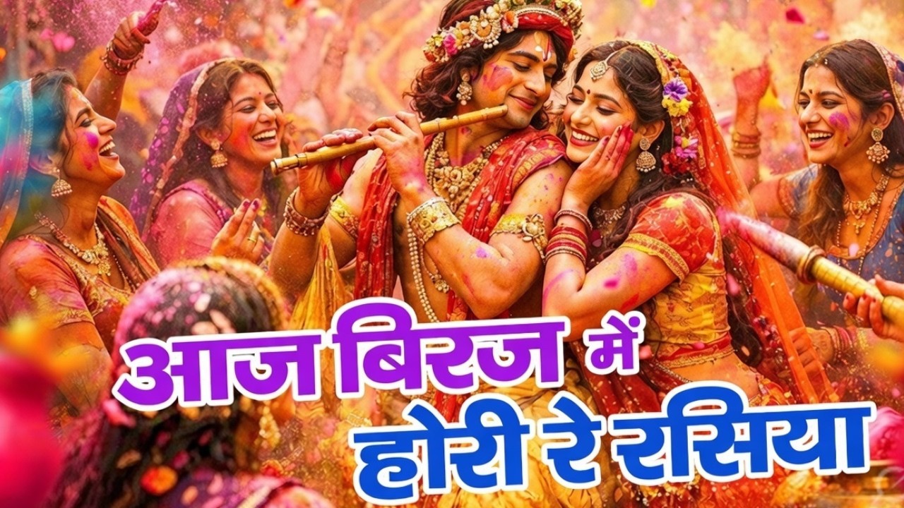 Aaj Biraj Mein Hori Re Rasiya | आज बिरज में होरी रे रसिया | Braj Holi | Faag Song | Holi Geet 2026