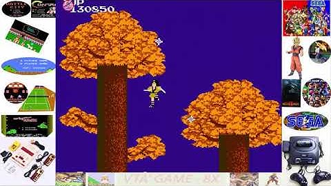 GAME NES - THE LEGEND OF KAGE (Ninja cứu mẹ)