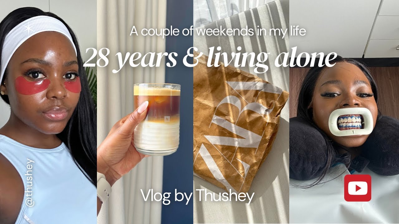 VLOG: Teeth Whitening + Self-Care | Real Life of a 28 year old living alone 