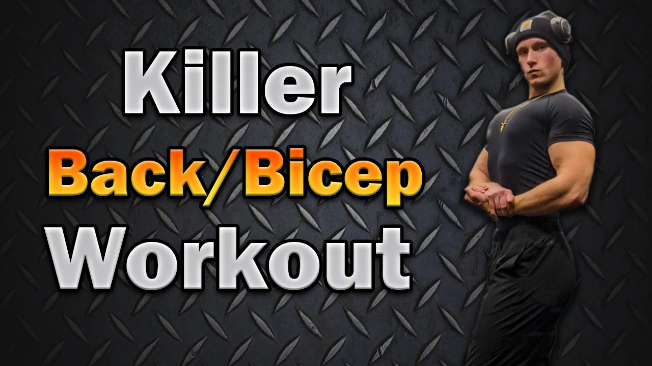 Killer Back and Bicep Workout YouTube