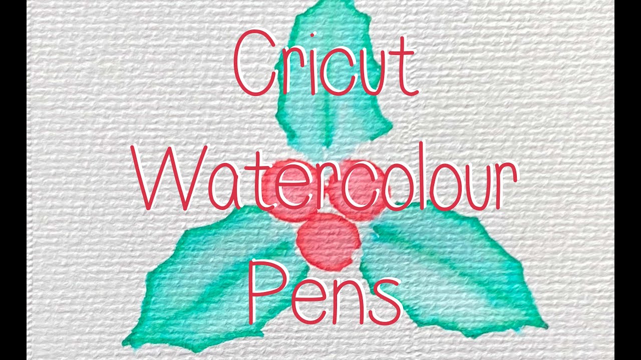 How to use Cricut Watercolour Markers