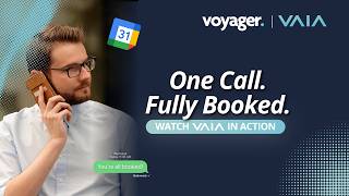 One Call. Fully Booked. Voyager's Voice AI Agents in action.