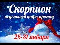 ♏СКОРПИОН🎄25-31 января 2021/Таро-прогноз/Таро-Гороскоп Скорпион/Taro_Horoscope Scorpiо/Winter 2021