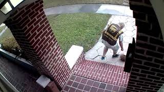 UPS Driver CAUGHT ON CAMERA!!! (Doing a nice deed)