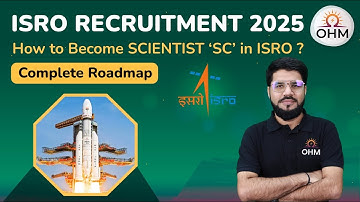 ISRO RECRUITMENT 2025 | How to Become SCIENTIST ‘SC’ in ISRO ? Complete Roadmap #isro #gate2026