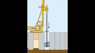 Secant or Tangent Piles Animation | Keller