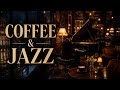 Midnight Coffee Shop Jazz 🌙 Rainy Ambience with Smooth Saxophone and Piano Music