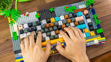 I Built A Keyboard Out of LEGOS!!!