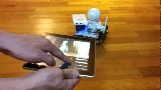 IPAD controlled [IP CAM + Toy Tank] screenshot 3