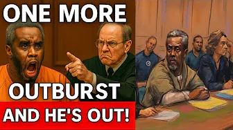 Judge Explodes on Diddy in Court – One More Outburst and He's OUT!