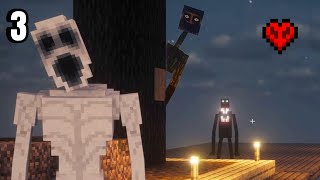 Minecraft One Block Skyblock, With HORROR MODS In HARDCORE! (#3)