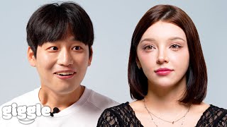 'Are you an AI?' Koreans meet Beautiful European Girl For the First Time..!