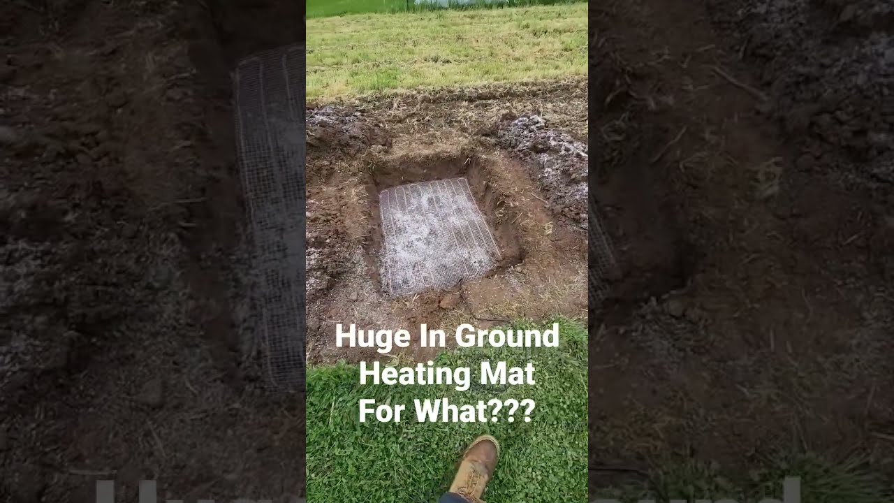Huge In Ground Heating Mat For What 