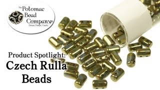 Product Spotlight: Czech Rulla 2 Hole Cylinder Beads