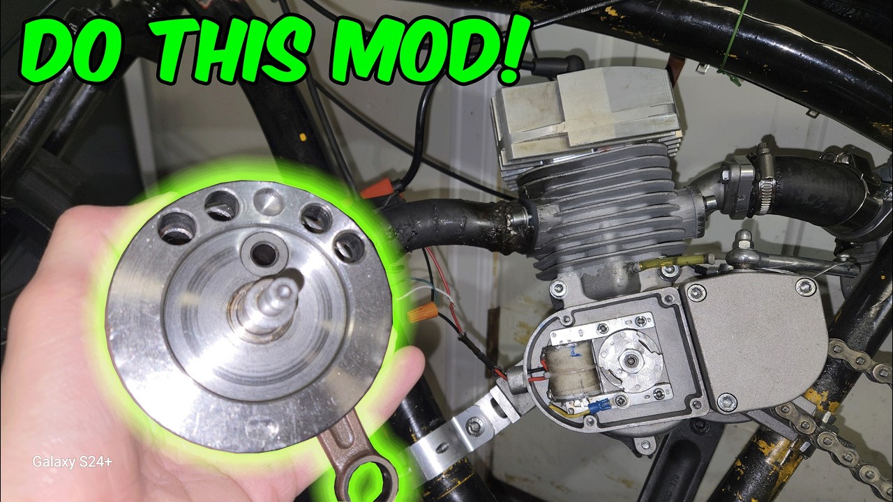 How to Balance Two Stroke Cranks for Motorized Bicycles