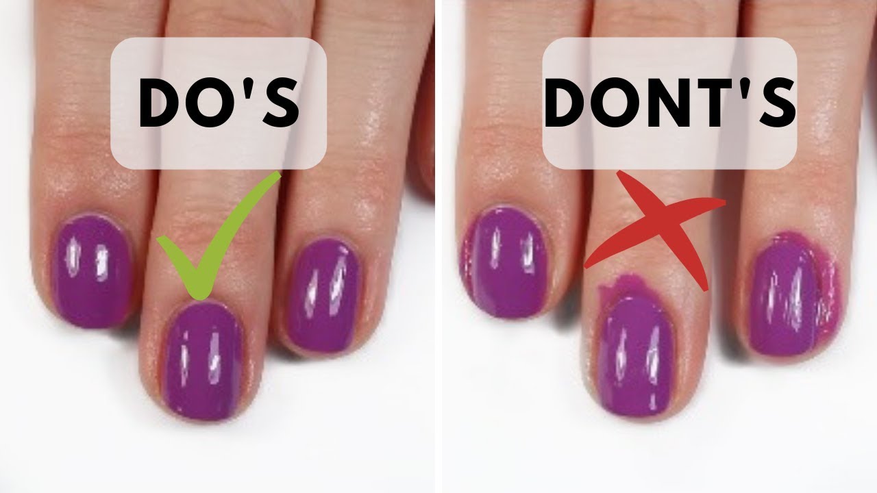 How To Paint Your Nails PERFECTLY At Home YouTube How To Paint Your Nails PERFECTLY At Home YouTube