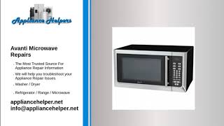 Avanti Microwave Repairs