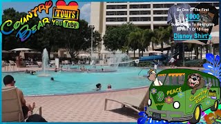 DISNEY'S CONTEMPORARY RESORT POOL TOUR - HD - 2021