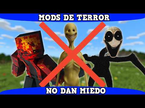 MINECRAFT HORROR MODS ARE NOT SCARY!!!