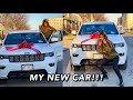 I GOT A NEW CAR!! 2021 Jeep Grand Cherokee | KeekzCurls