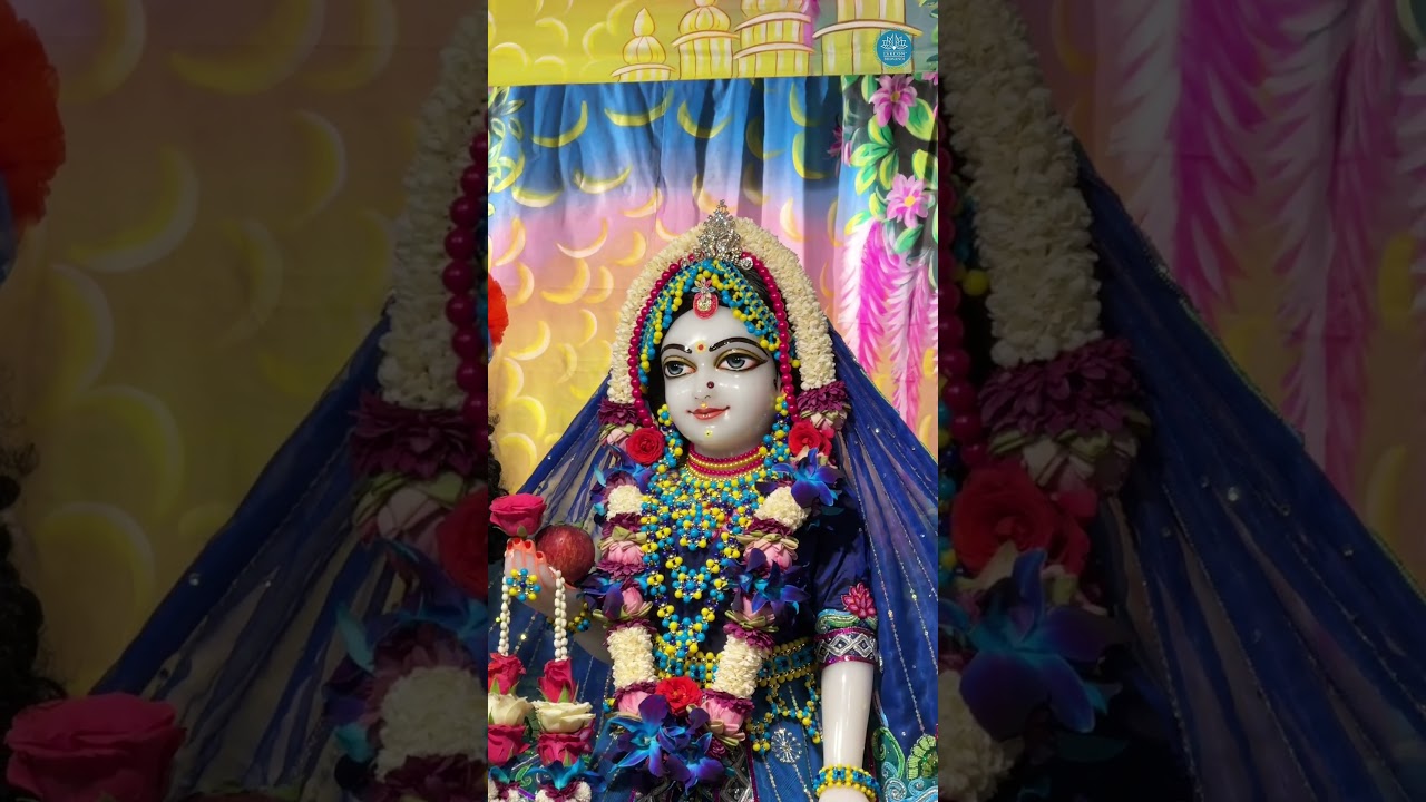 Sri Sri Radha Madhava Shringar Darshan 🌸 | ISKCON Bhiwandi | Hare Krishna.