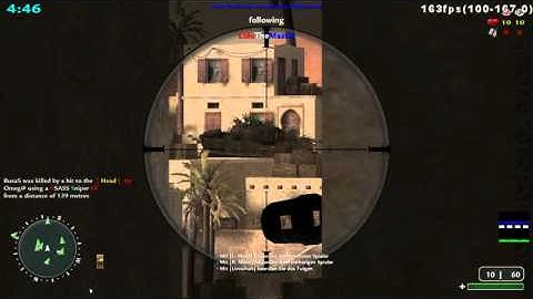 COD2 Sniper server wallhack brainless player