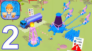 Oil Digging 3D - Gameplay Walkthrough Part 2 Digg Deep Oil Drillers Idle Game - Android Gameplay