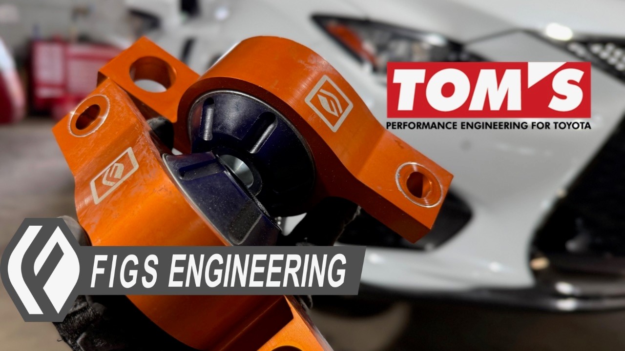 LEXUS RC F FIGS LCA Bushings & TOM’S Racing Brace Install 