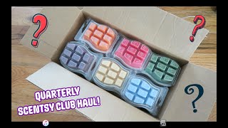 Quarterly Scentsy Club Haul!