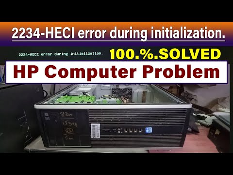 2234 HECI error during initialization | 2234 heci error during installation | 2234-heci error during