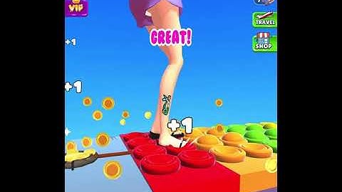 Tippy Toe 🌈 Very Satisfying and Relaxing ASMR GamePlay