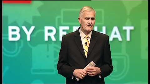 General Hugh Shelton keynote (2011 Red Hat Summit & JBoss World)
