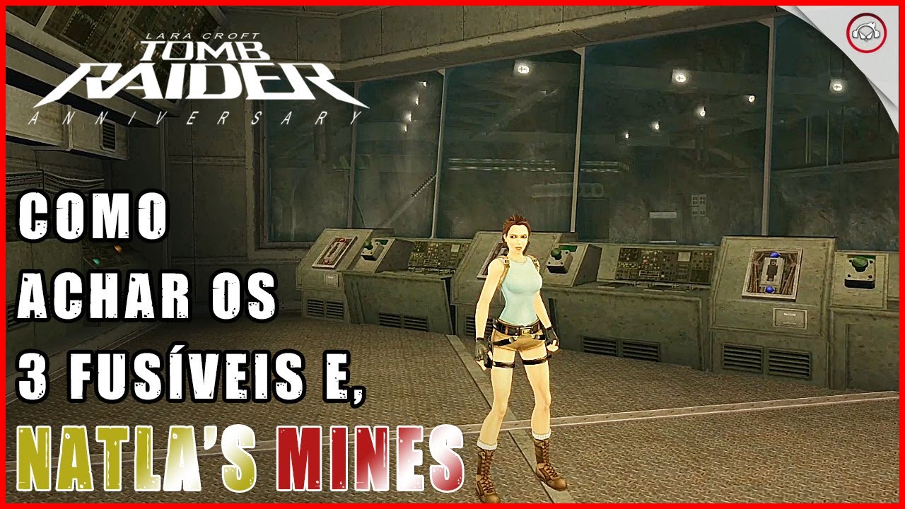 Miniatura do vídeo Tomb Raider Anniversary, Como achar os 3 fusíveis em Lost Island, Natla's Mines | Super-dica