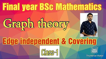 Edge independent set |Graph Theory| 5th semester BSc Mathematics