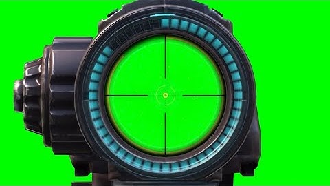 BGMI - Scope Combine Green Screen 6x - BGMI Editing Tips And Tricks