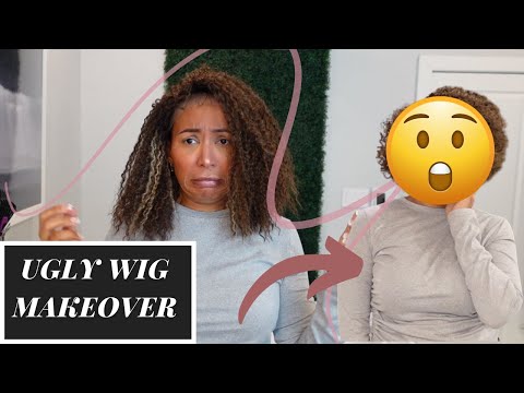 UGLY WIG MAKEOVER