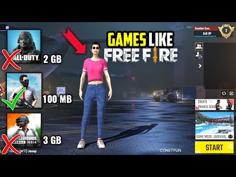 Top 10 Battle Royale Games like Free Fire for Android 