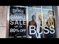 HUGO BOSS | Sample Sale | LA Shopping | V log
