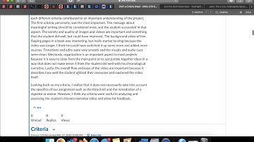 Video Remediation Criteria