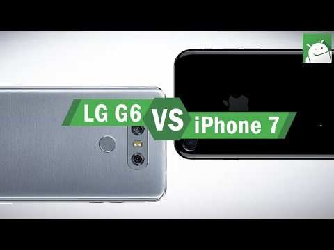 LG G6 vs Apple iPhone 7 camera shootout