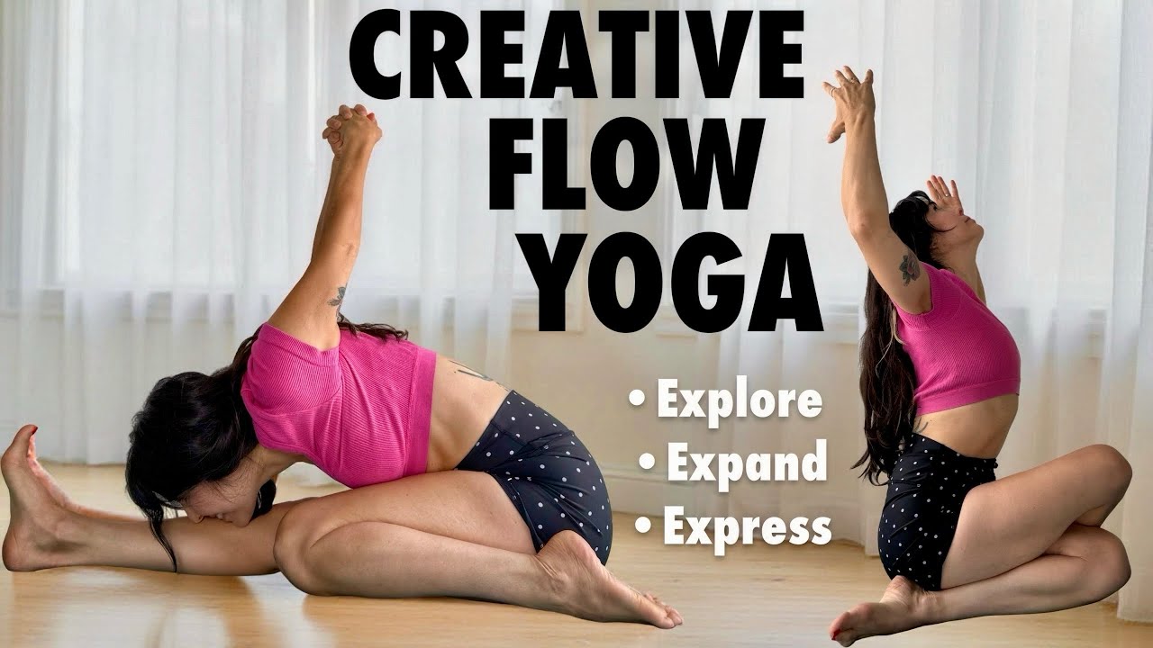 CREATIVE FLOW YOGA 🍯 - YouTube