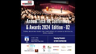 HRST's Annual Tech HR Conference and Awards| Edition 02| April 2024| Hotel Crown Plaza, New Delhi