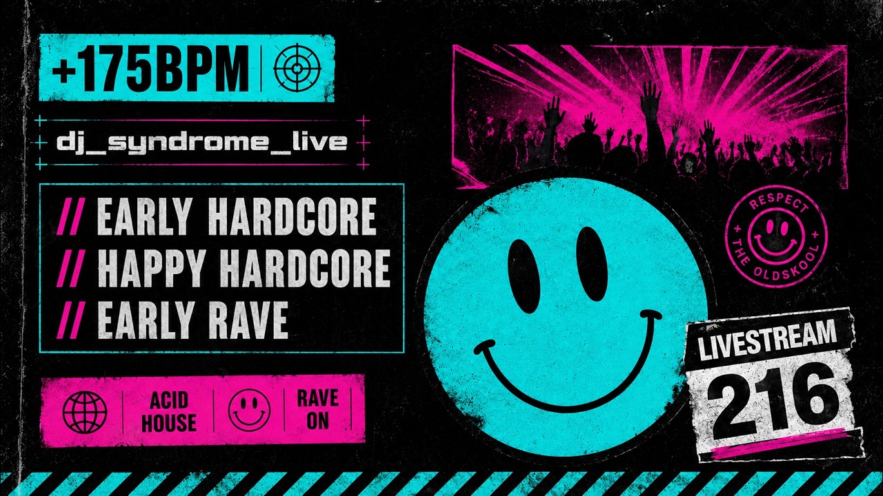 175BPM Early Hardcore // Happy Hardcore // Early Rave - Gabber dj