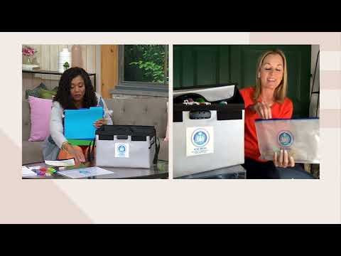ICE Box Personal Information Storage System w/ Accessories on QVC